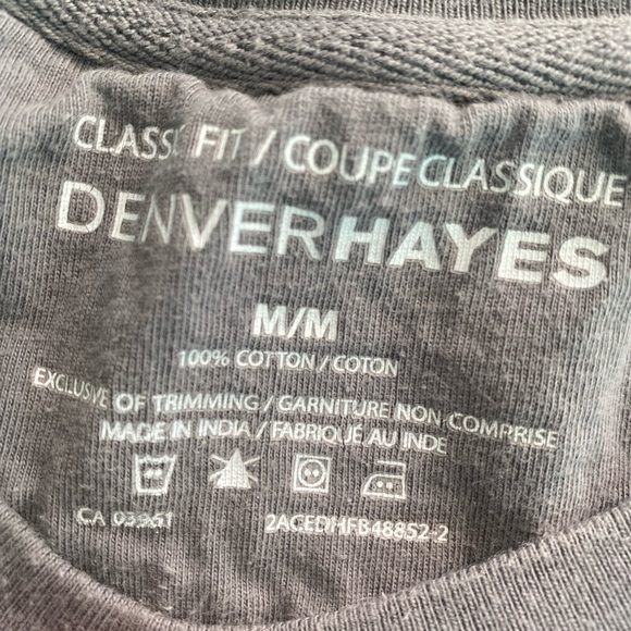 Comfortable Denver Hayes Grey Long Sleeve - Picture 2 of 3